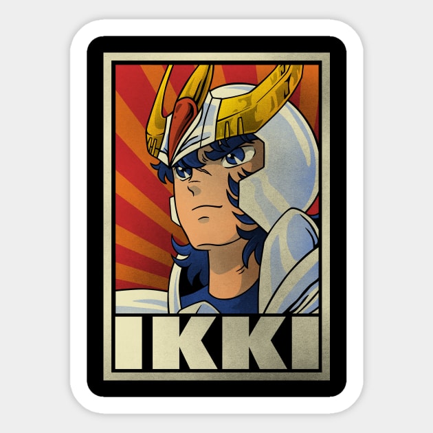 Ikki Sticker by Barbadifuoco